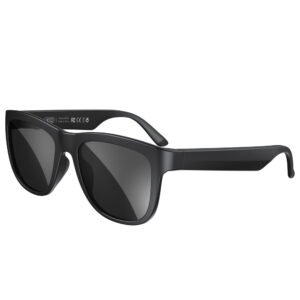 XO Bluetooth solglasögon E6 svart UV400