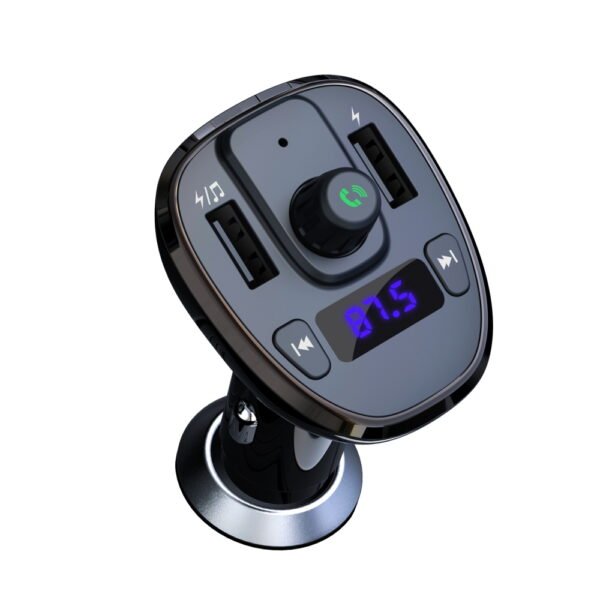 XO sändare FM BCC05 Bluetooth MP3 billaddare 18W svart - Image 3