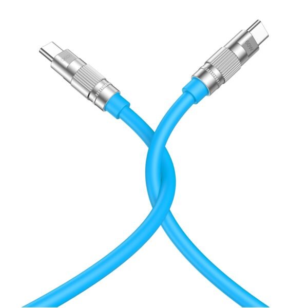 XO-kabel   USB-C - USB-C 1,2m 60W blå