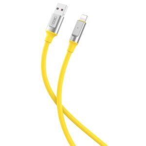 XO kabel NB251 USB - Lightning 1,0 m 6A gul