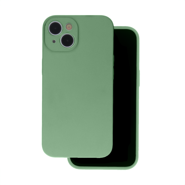 Solid silikonfodral för Samsung Galaxy A15 4G / A15 5G ljusgrön - Image 2