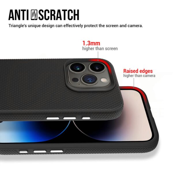 Vmax Triangle Fodral överlägg för Samsung Galaxy A15 4G / 5G svart - Image 3