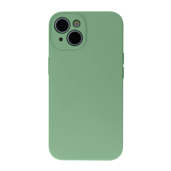 Solid silikonfodral för Samsung Galaxy A15 4G / A15 5G ljusgrön - Image 3