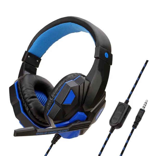 Spelheadset för dator/PS4 röd - Image 6