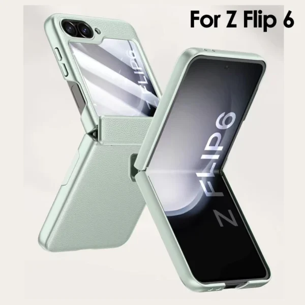 För Samsung Galaxy Z Flip 6 Fodral grön - Image 3