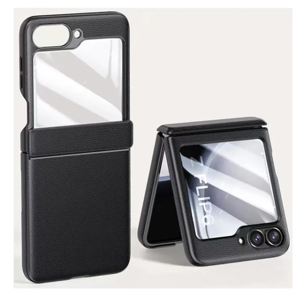 För Samsung Galaxy Z Flip 6 Fodral svart