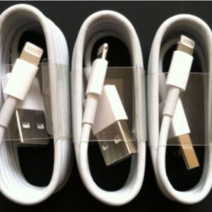 3st 1m blixt-laddning synkladdkabel |vit "White" "Vit"