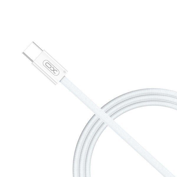 2 st 1m XO-kabel NB-Q260A PD USB-C - USB-C   vit 60W - Image 2