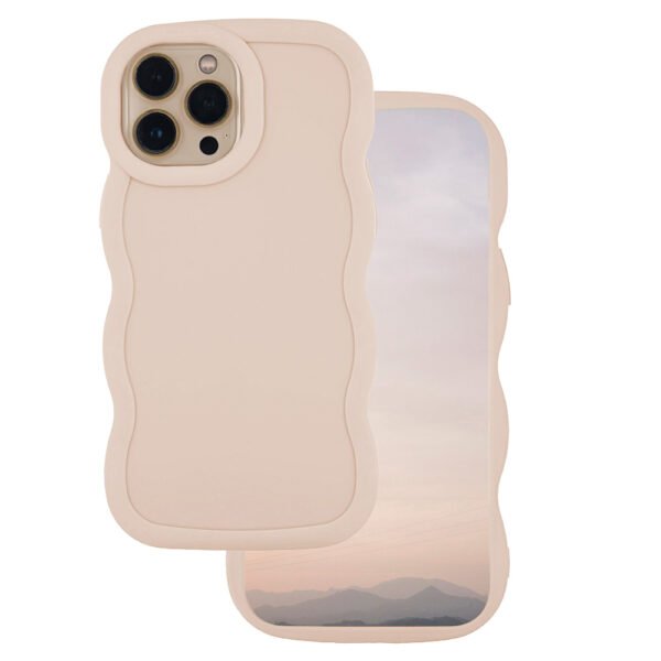 Candy-fodral för iPhone 15 6,1" beige - Image 7