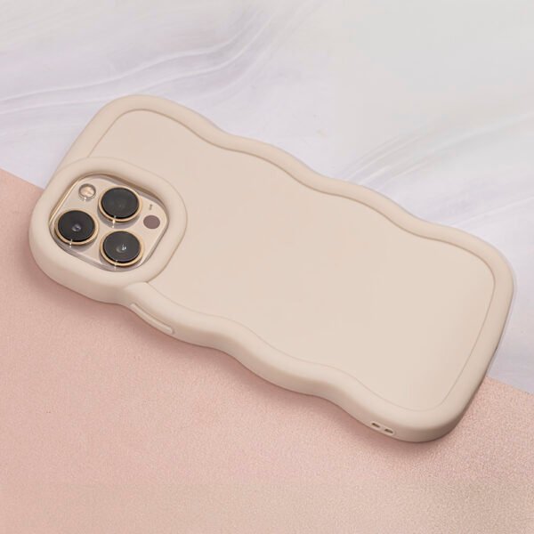 Candy-fodral för iPhone 15 6,1" beige - Image 6