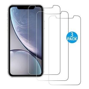 3 stk iphone 11/Xr skærmbeskytter 2.5D "Transparent" "Transparent"