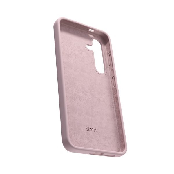 Etteri Silikonfodral till Samsung Galaxy S25 ljusrosa - Image 4