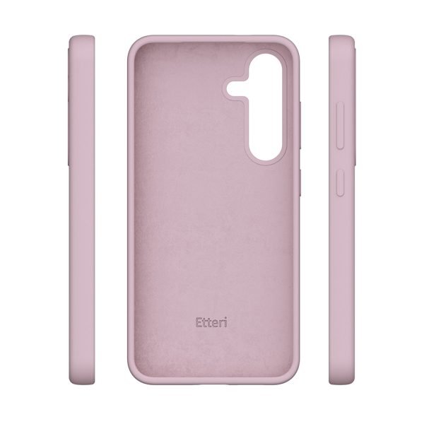 Etteri Silikonfodral till Samsung Galaxy S25 ljusrosa - Image 5