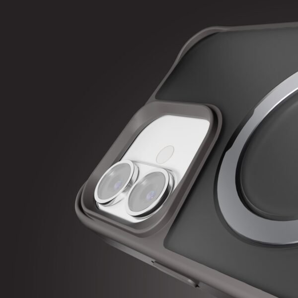Etteri Matt Mag Ring-fodral för iPhone 16 grå - Image 7