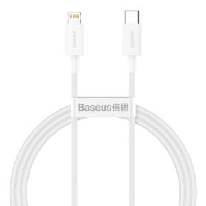 Baseus cabel Superior PD USB-C - Lightning 2,0m white 20W