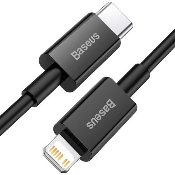Baseus cabel Superior PD USB-C - Lightning 2,0m black 20W - Image 2