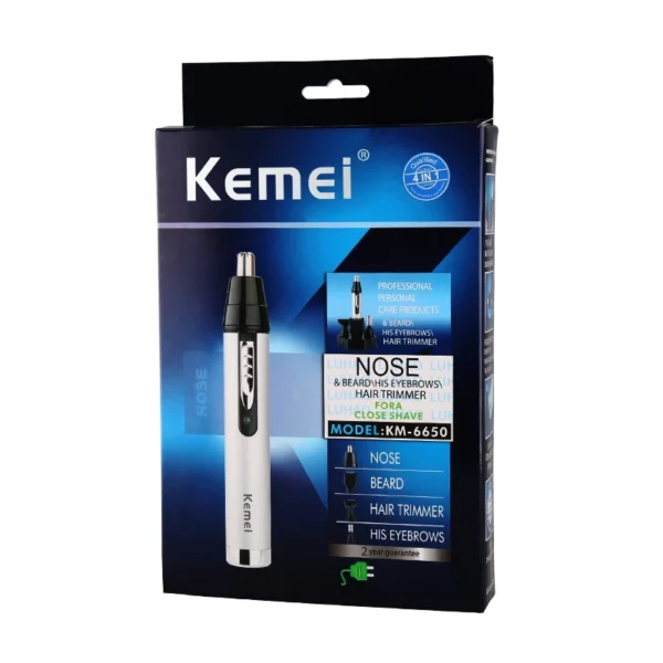 4in1 Rechargeable Nose Ear Hair Trimmer For Men - Image 5