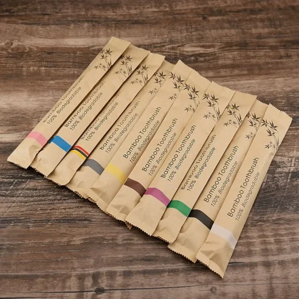 10pcs Colorful Natural Bamboo - Image 4