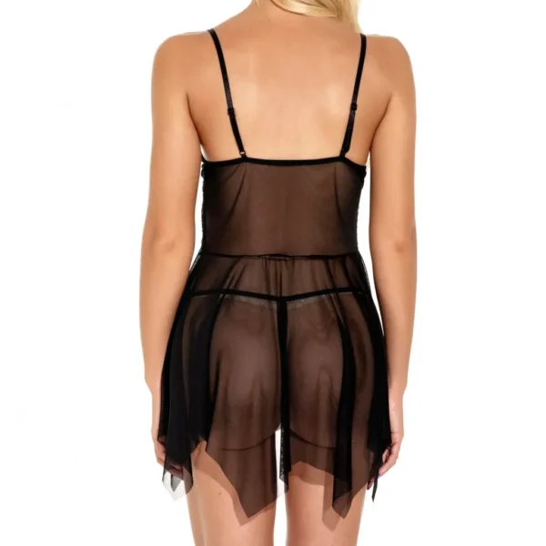 Lace Nightgown L green - Image 5
