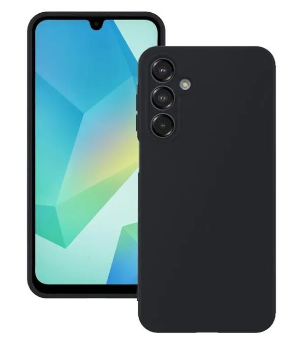 Silicon case for Samsung Galaxy A36 5G black