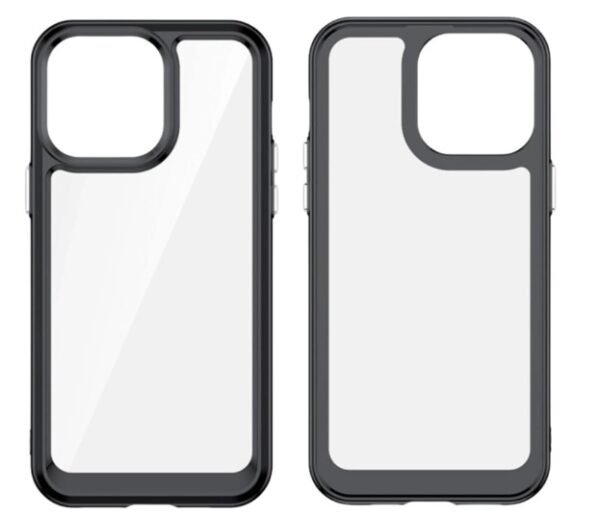Acrylic Matt fodral  för Iphone 13  svart - Image 2