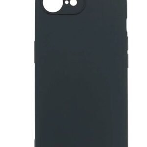 Svart silikon fodral för Iphone 16e