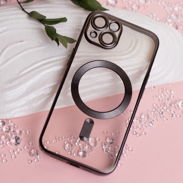 Color Chrome Mag case for Samsung Galaxy A56 5G black - Image 2