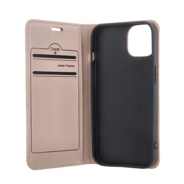 Smart Caro case for iPhone 16 plus" beige - Image 3