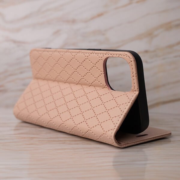 Smart Caro case for iPhone 16 plus" beige - Image 5