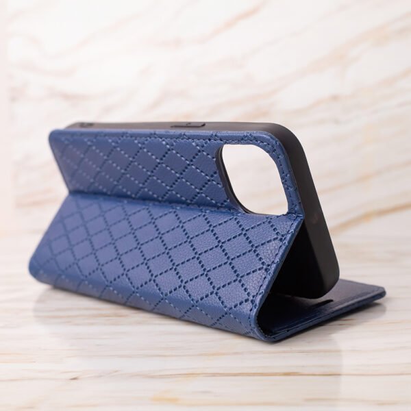 Smart Caro case for iPhone 16 pro navy blue - Image 6