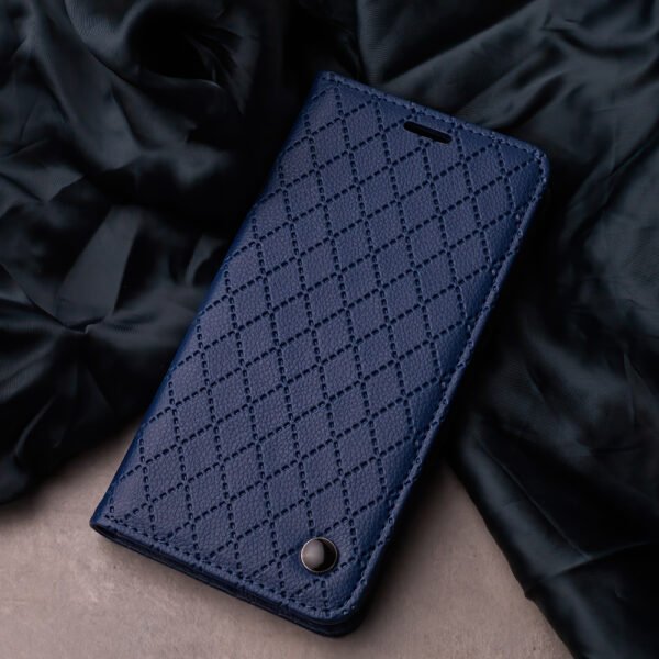 Smart Caro case for iPhone 16 pro navy blue - Image 5