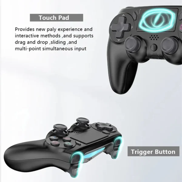 Ersättning  Trådlös Kompatibel Playstation 4 handkontroll - Image 5