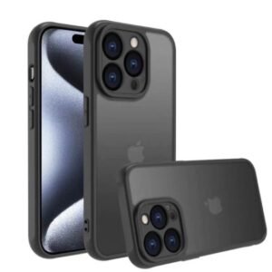 Panzer Matt fodral för Iphone 14 svart