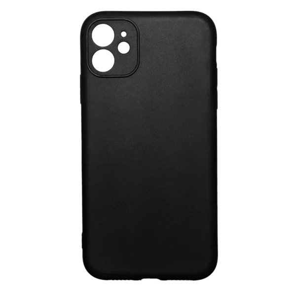 Svart silikon fodral för Iphone 13